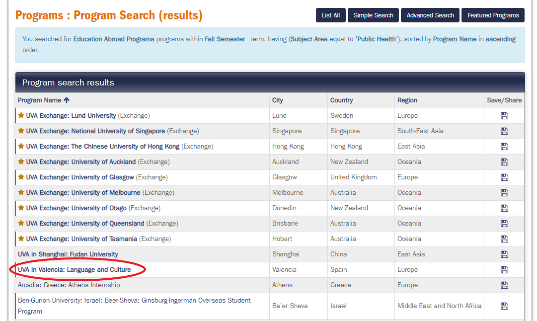 UVA Education Abroad Application Tutorial Education Abroad